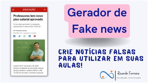 Gerador de Fake News .